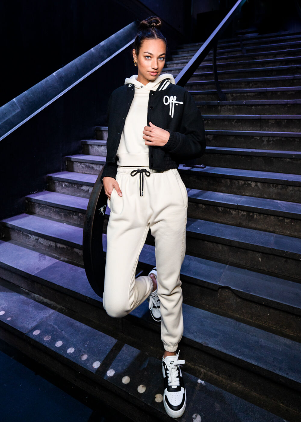 Off white sweatsuit womens top