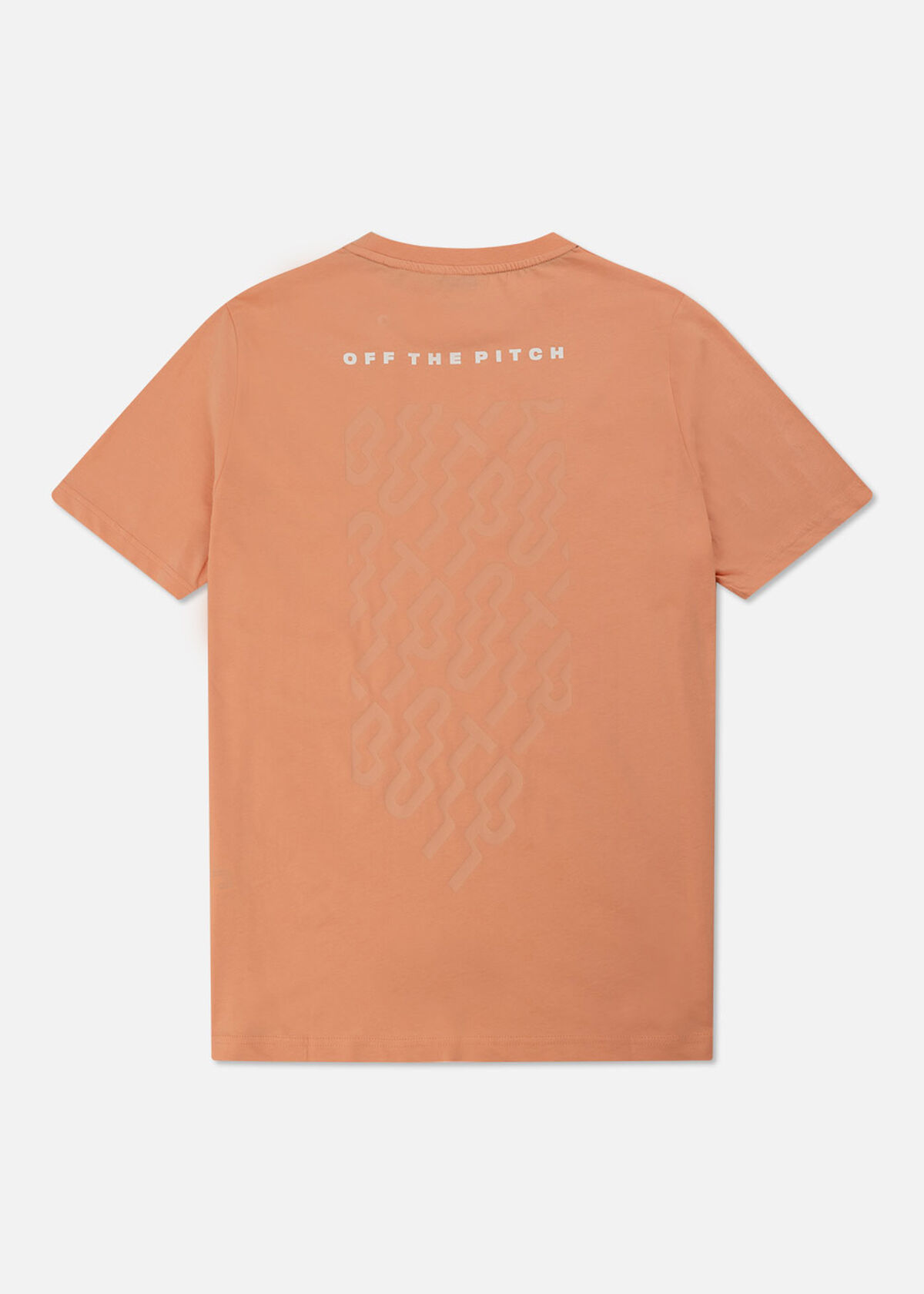 Backburn Regular Tee - 100% Cotton, Peach, hi-res