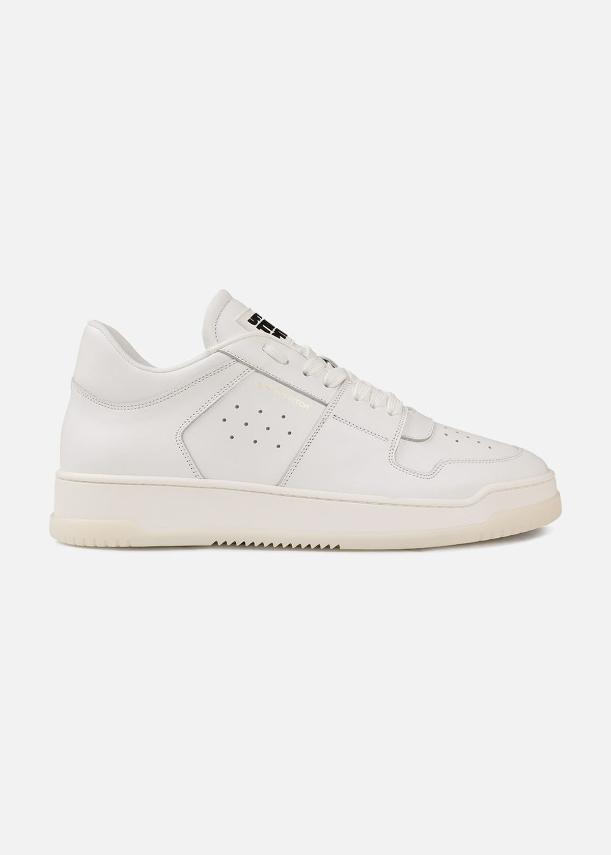 Supernova Low - Leather, White, hi-res