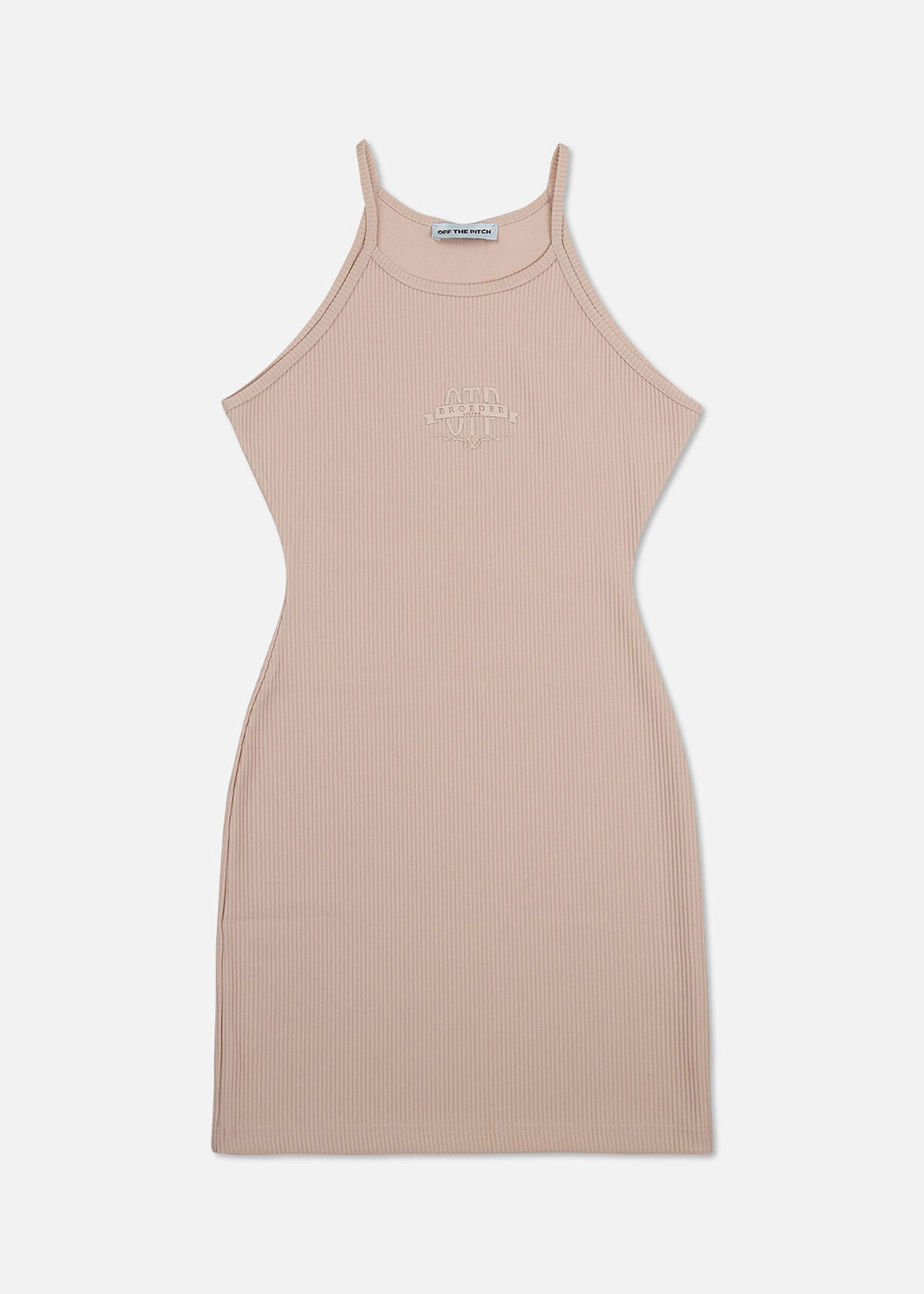 OTP BL Shoulderless Dress, Sand, hi-res