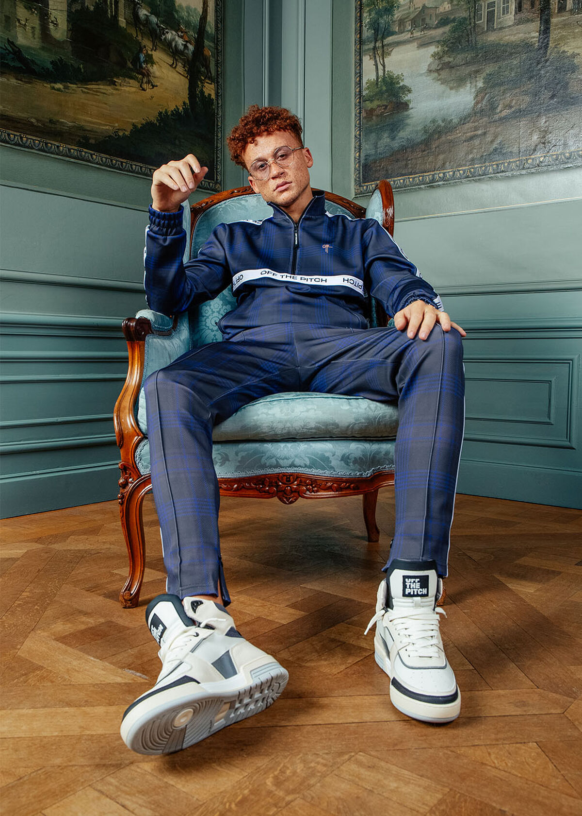 The Fearless Track Pant, Navy, hi-res