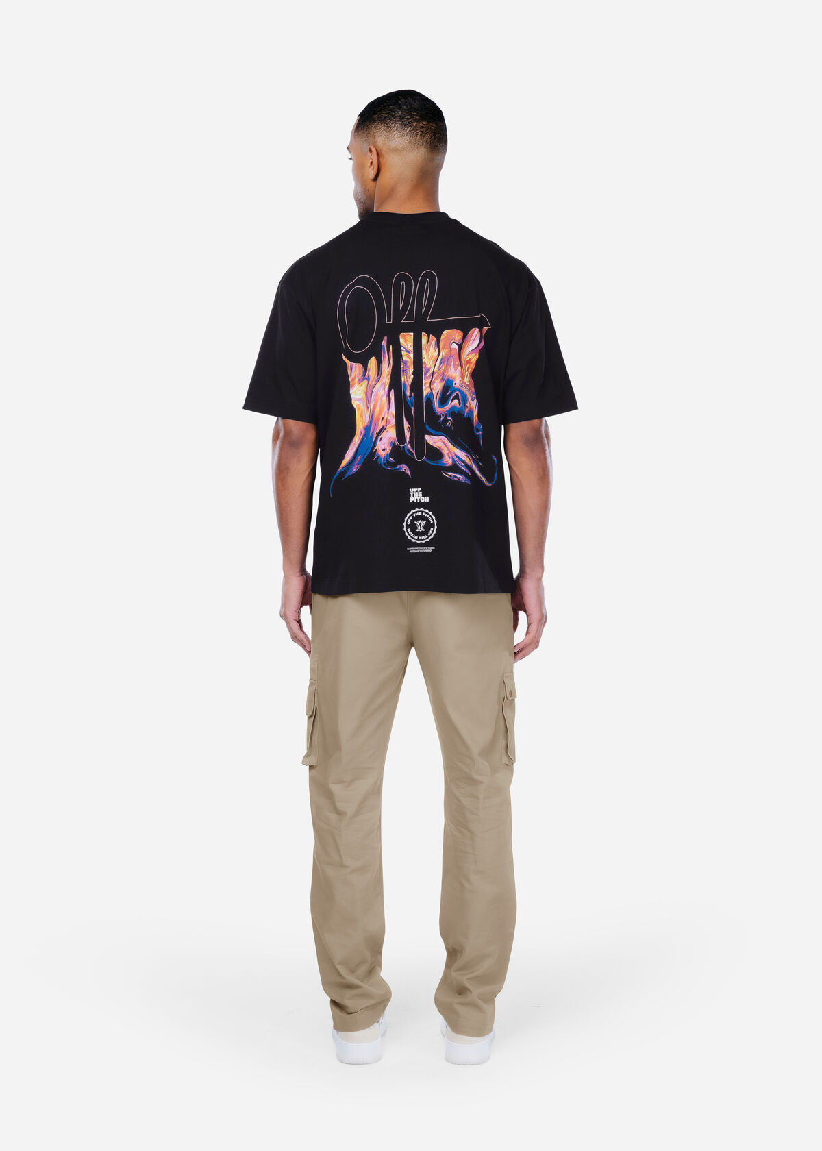Ignite Loose Fit T Shirt, Black, hi-res