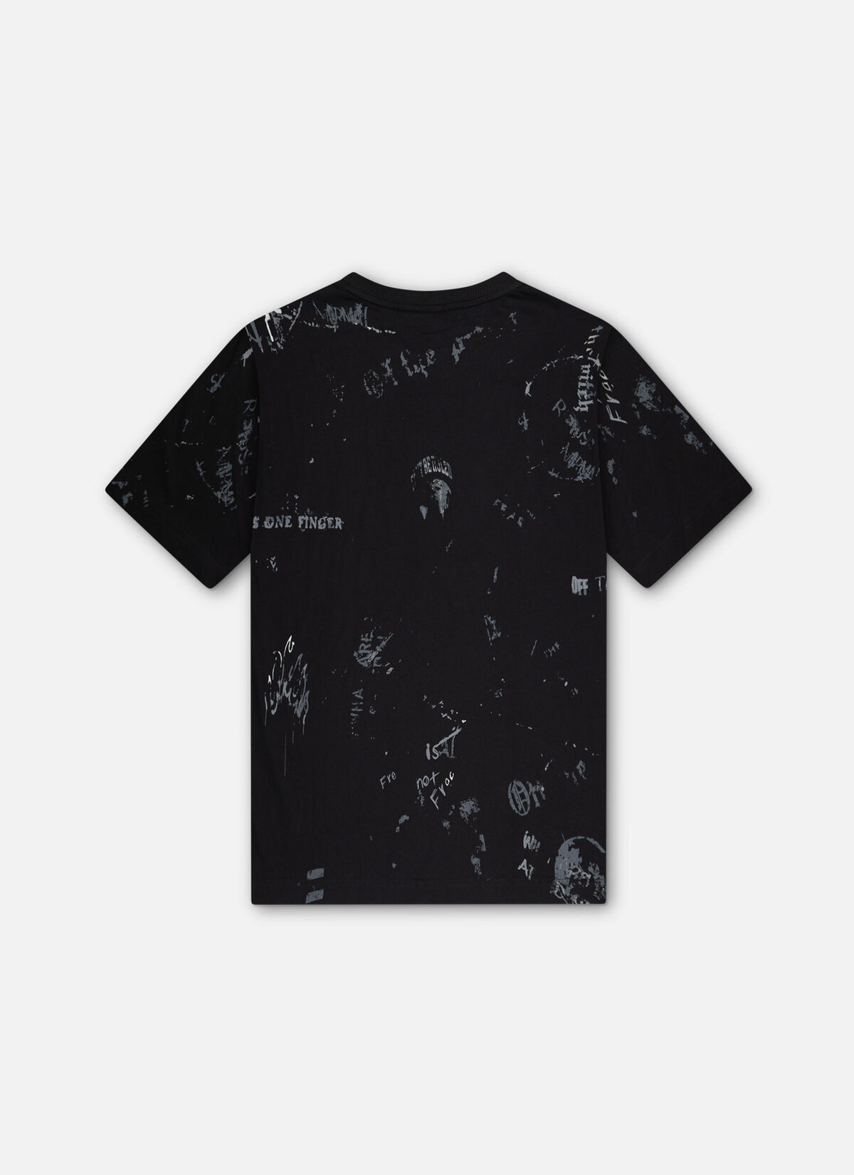 Rebellion oversized tee, Black, hi-res