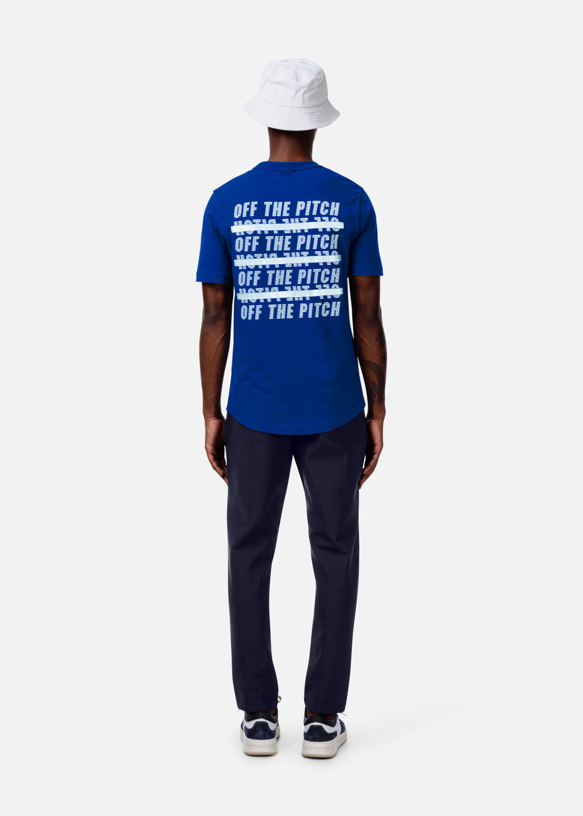 Duplicate Slim Fit Tee, Lead Blue, hi-res