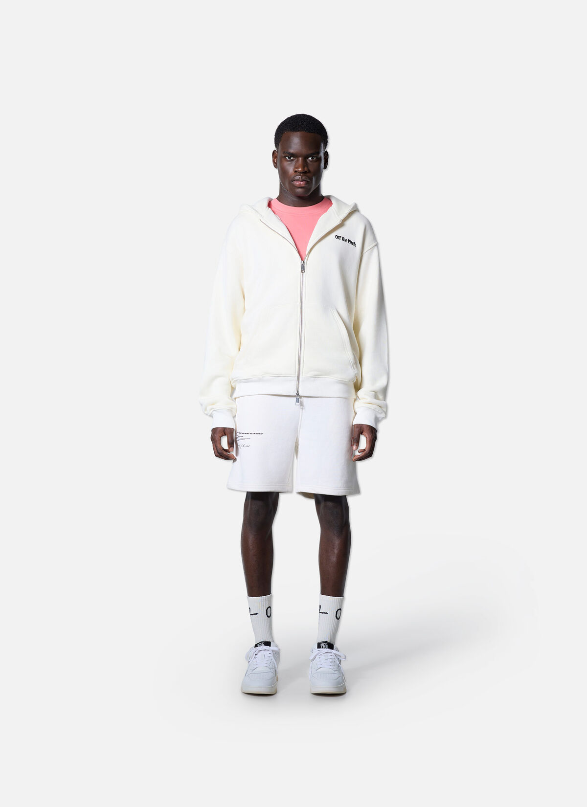 Wardrobe Essentials Full Zip, Off white, hi-res