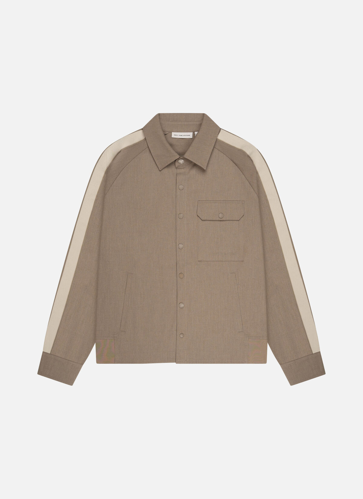 Fraction Smart Overshirt, Sand, hi-res
