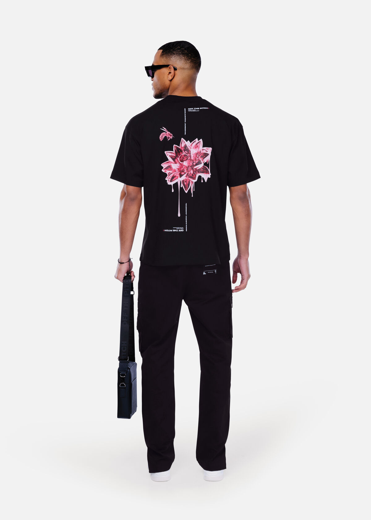New World Tee, Black, hi-res