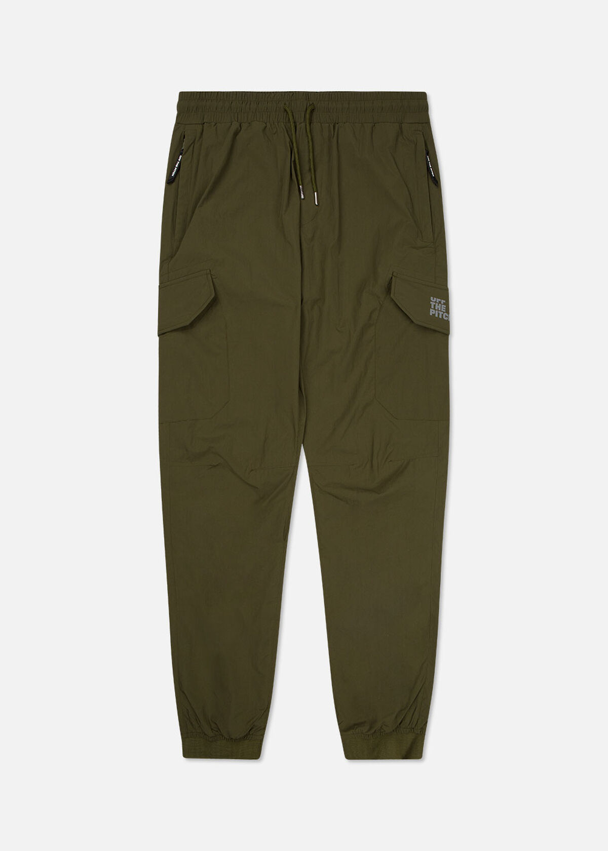 The Comet Cargo Pants - Silver Grey - 100% Polyest, Green, hi-res