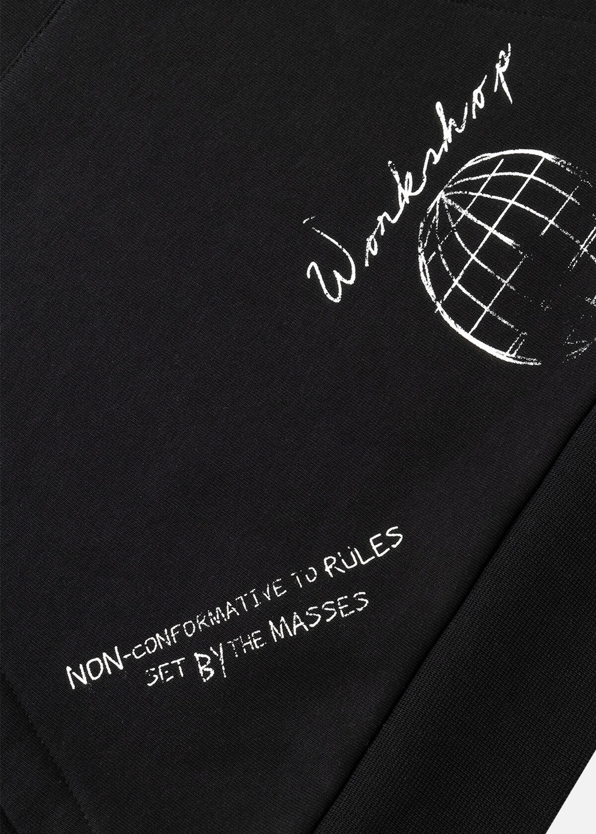 Chalk Hood, Black, hi-res