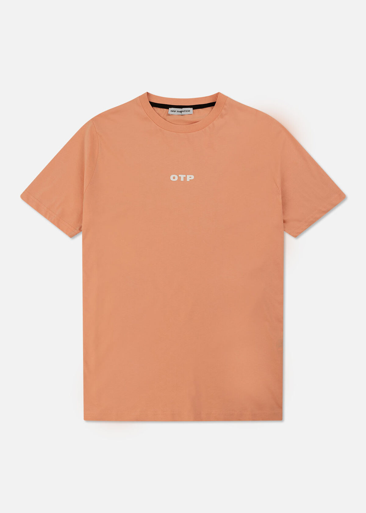 Backburn Regular Tee - 100% Cotton, Peach, hi-res