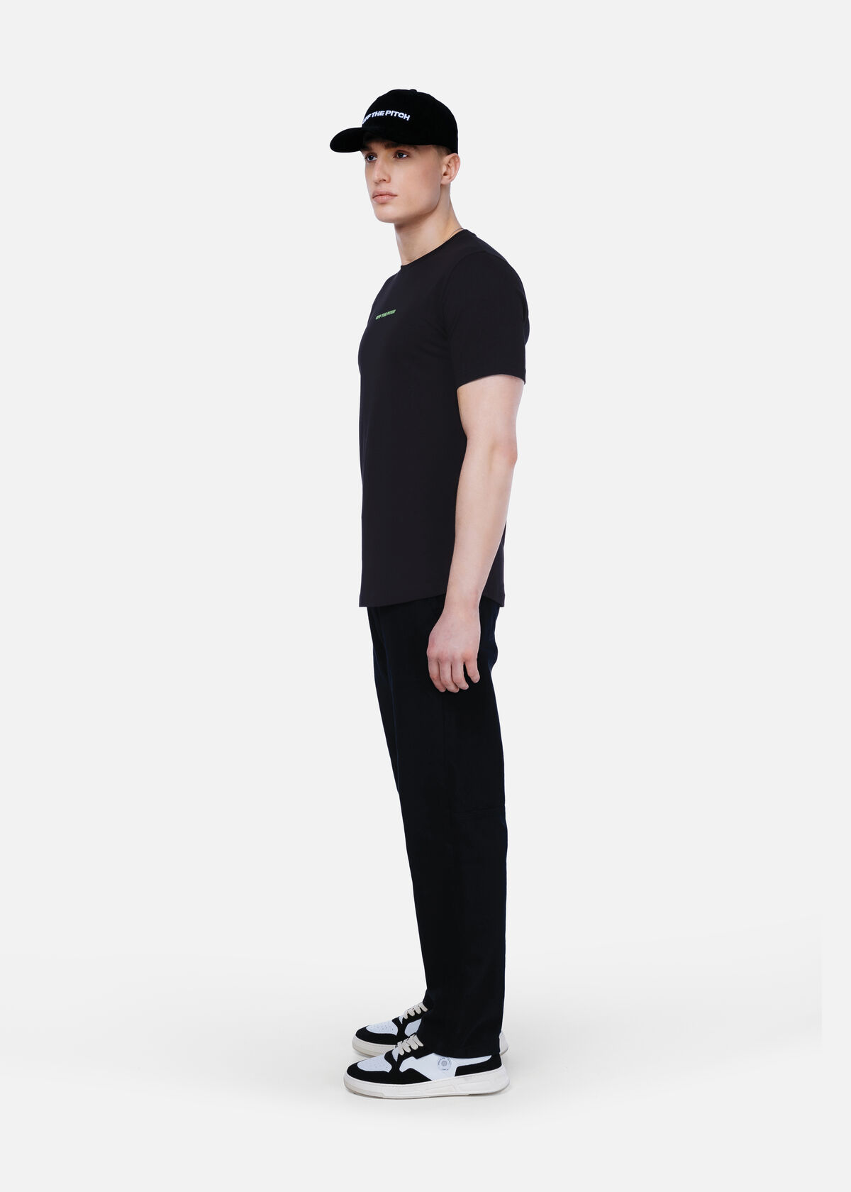 Duplicate Regular Fit Tee, Black, hi-res