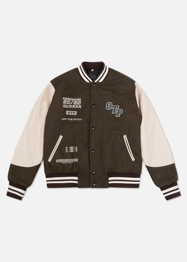 Melton Baseball Jacket