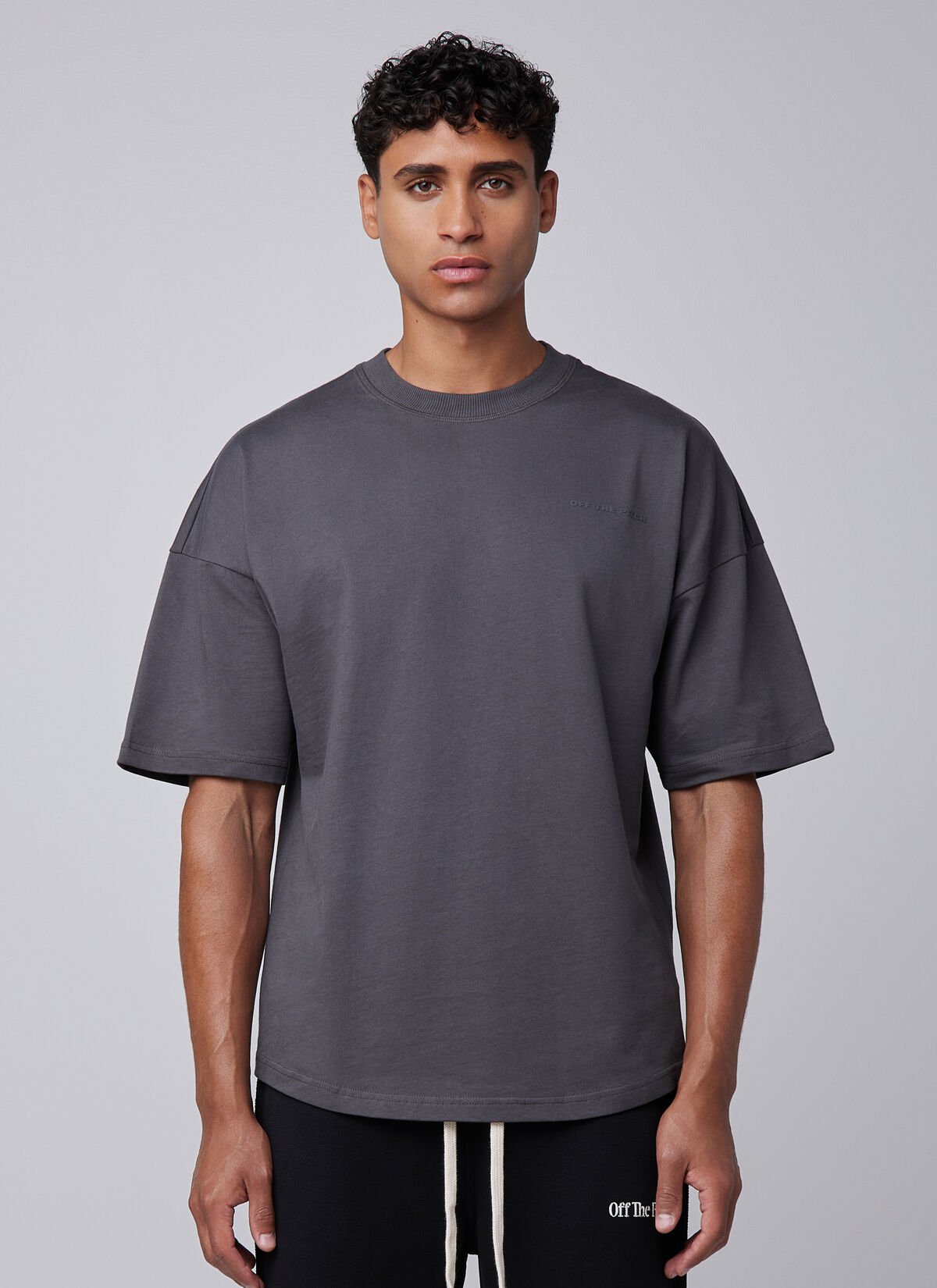Blaze Oversized Tee, Dark grey, hi-res