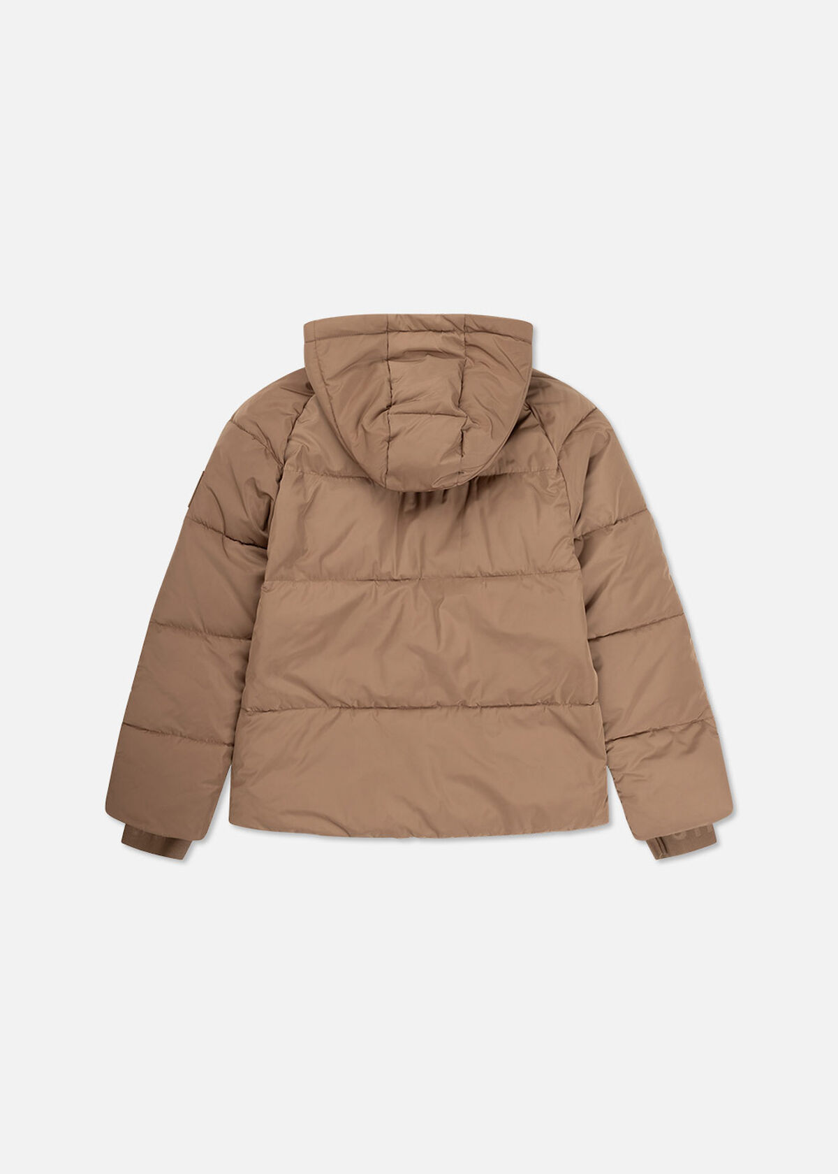 Short Down Jacket, Cream/Bronze, hi-res