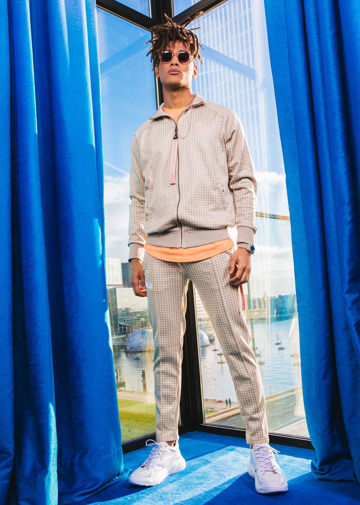 PEA De Poeh Tracksuit, Brown, hi-res