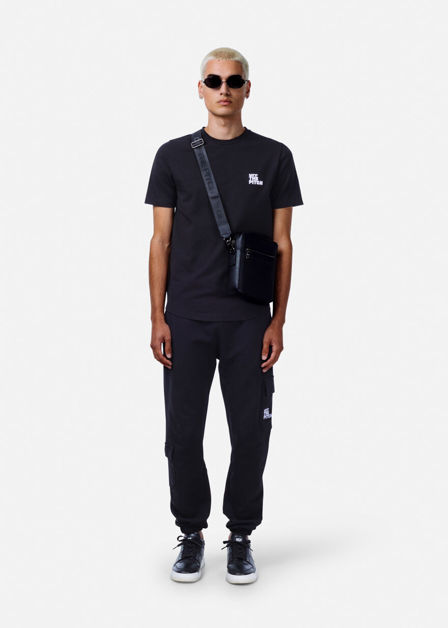 Pitch Slim Fit Tee, Black, hi-res