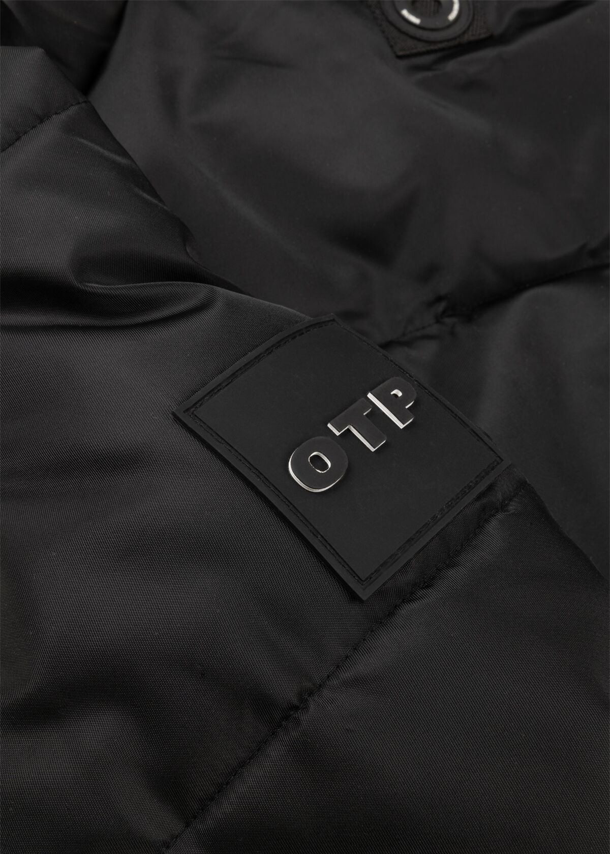 Short Down Jacket, Black, hi-res