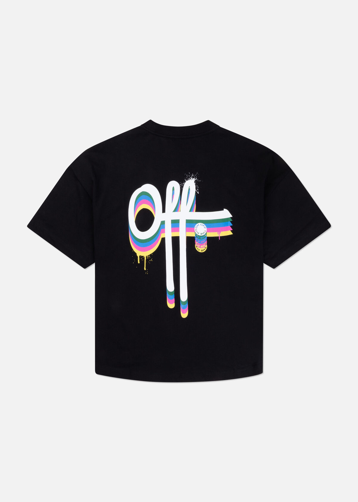 Carbon Oversized Tee, Black, hi-res