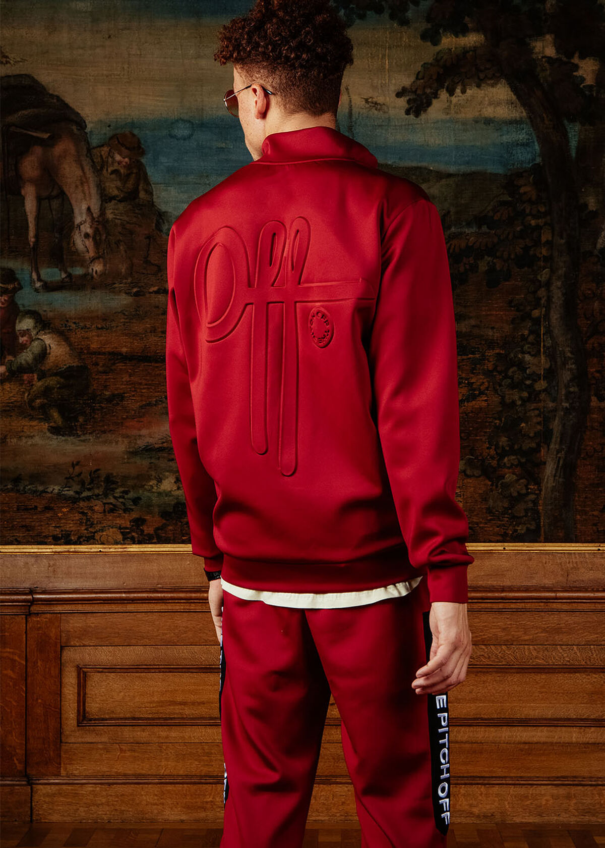 The Soul Track Jacket, Red, hi-res