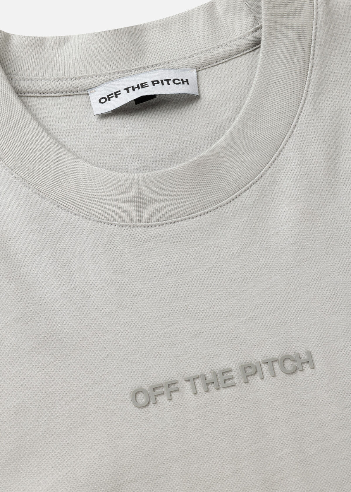 Mercerized Tee, Grey, hi-res