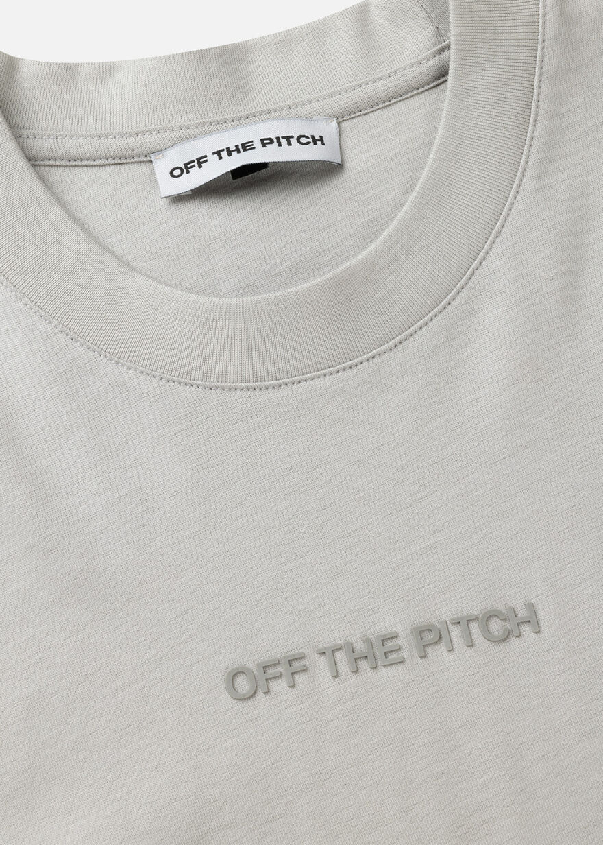 Mercerized Tee, Grey, hi-res