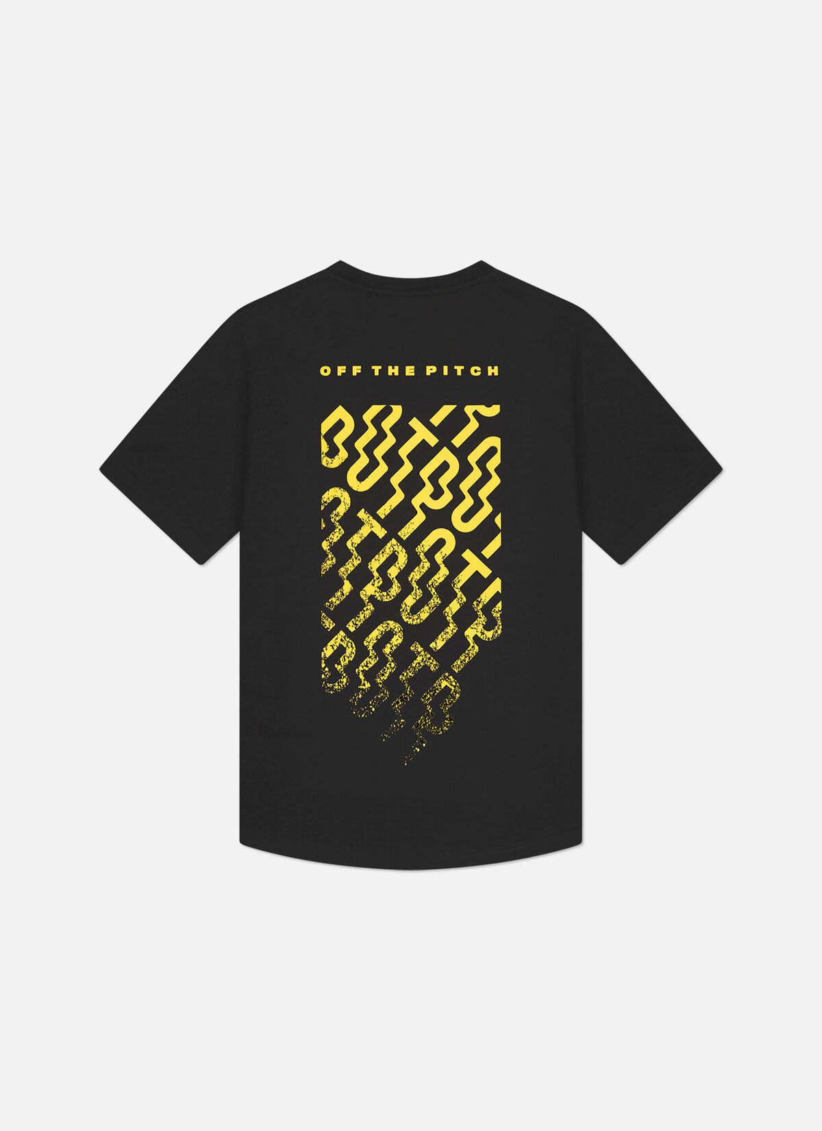 Backburn Faded Slim Fit Tee, Black, hi-res