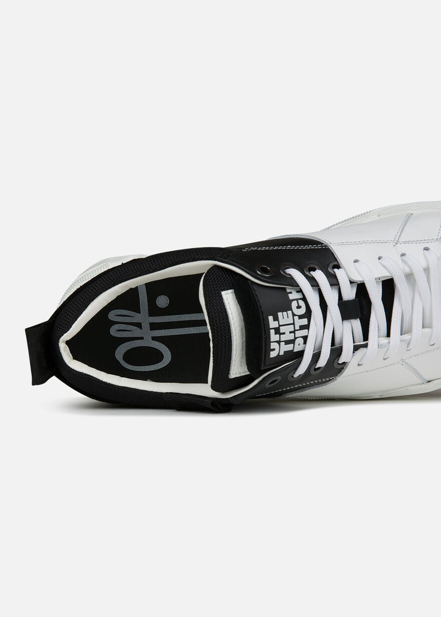 Slice - White/Black - Leather, White/Black, hi-res