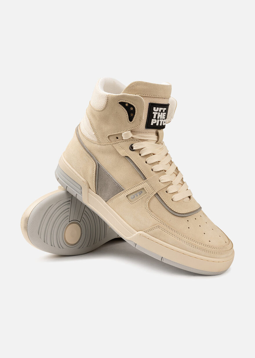 Basketta Hi - Silky Suede, Sand, hi-res