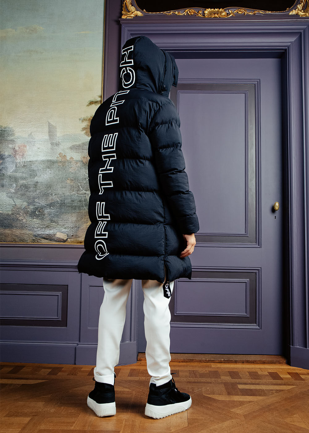 Firetrap longline clearance puffer jacket