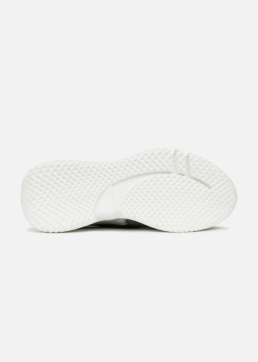 Crunch Runner 2.0 - Grey - Leather/Nylon/Mesh, Grey, hi-res