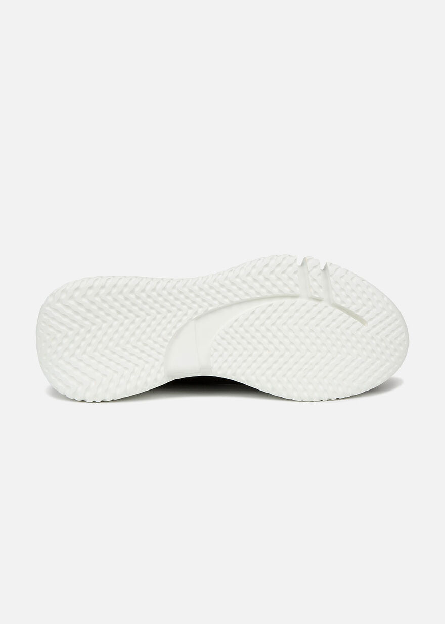 Treble Runner - White - Leather, Black, hi-res