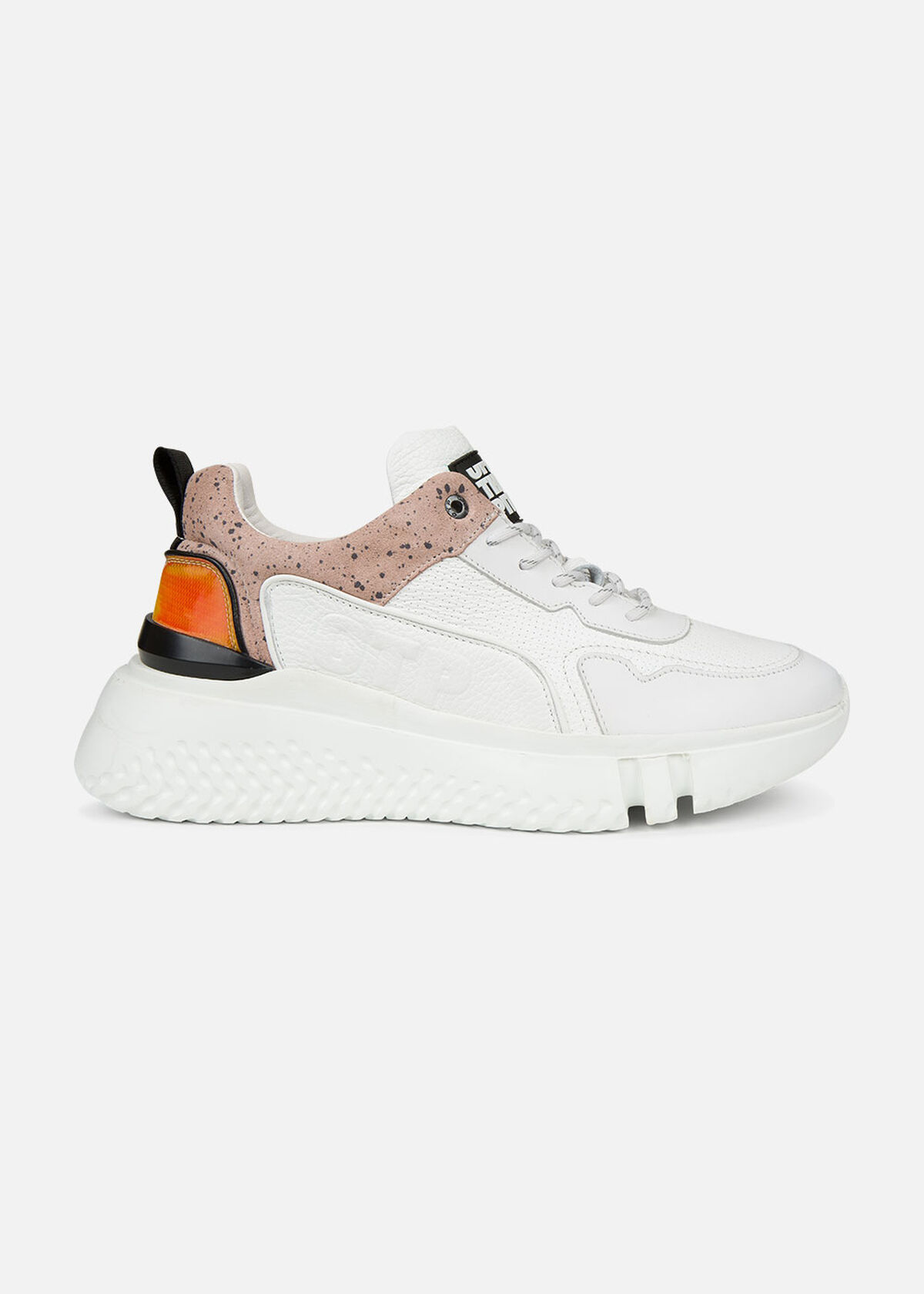 Treble Runner - White - Leather, White, hi-res