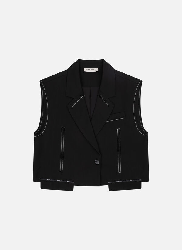 Shia Smart Sleeveless Blazer