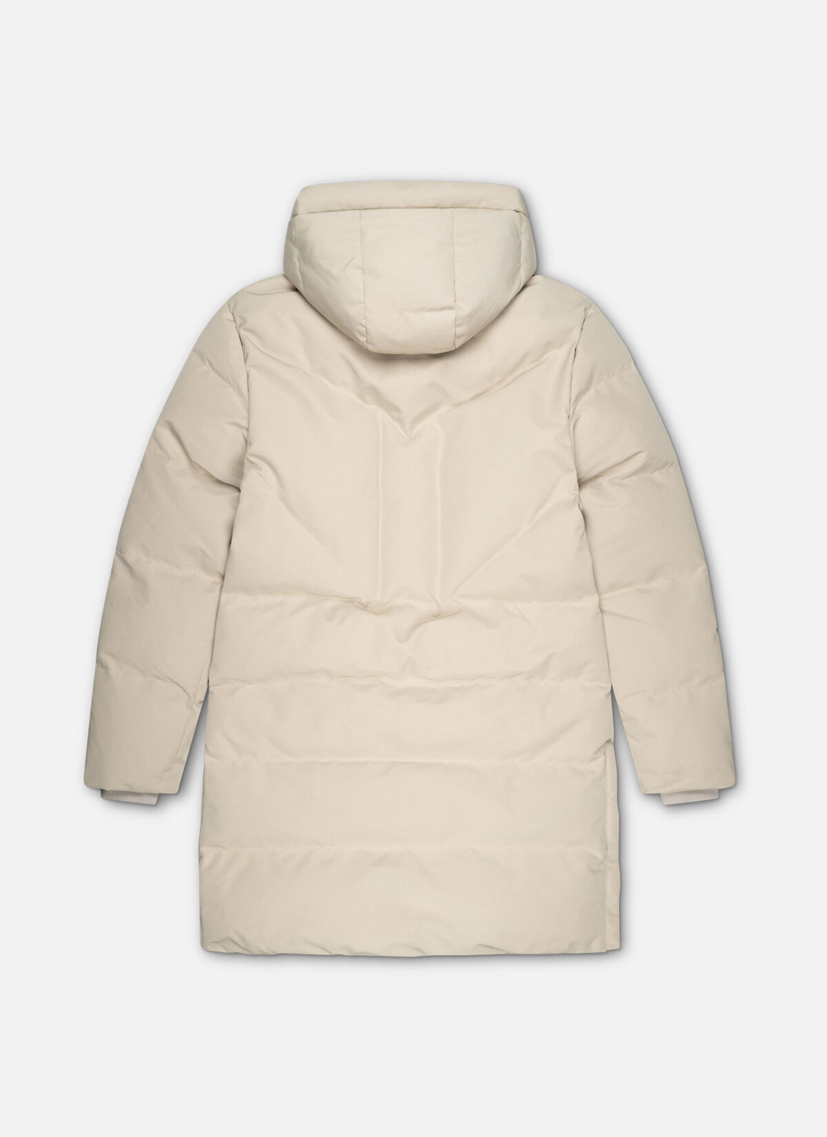Ripstop Longline Puffer, Sand, hi-res