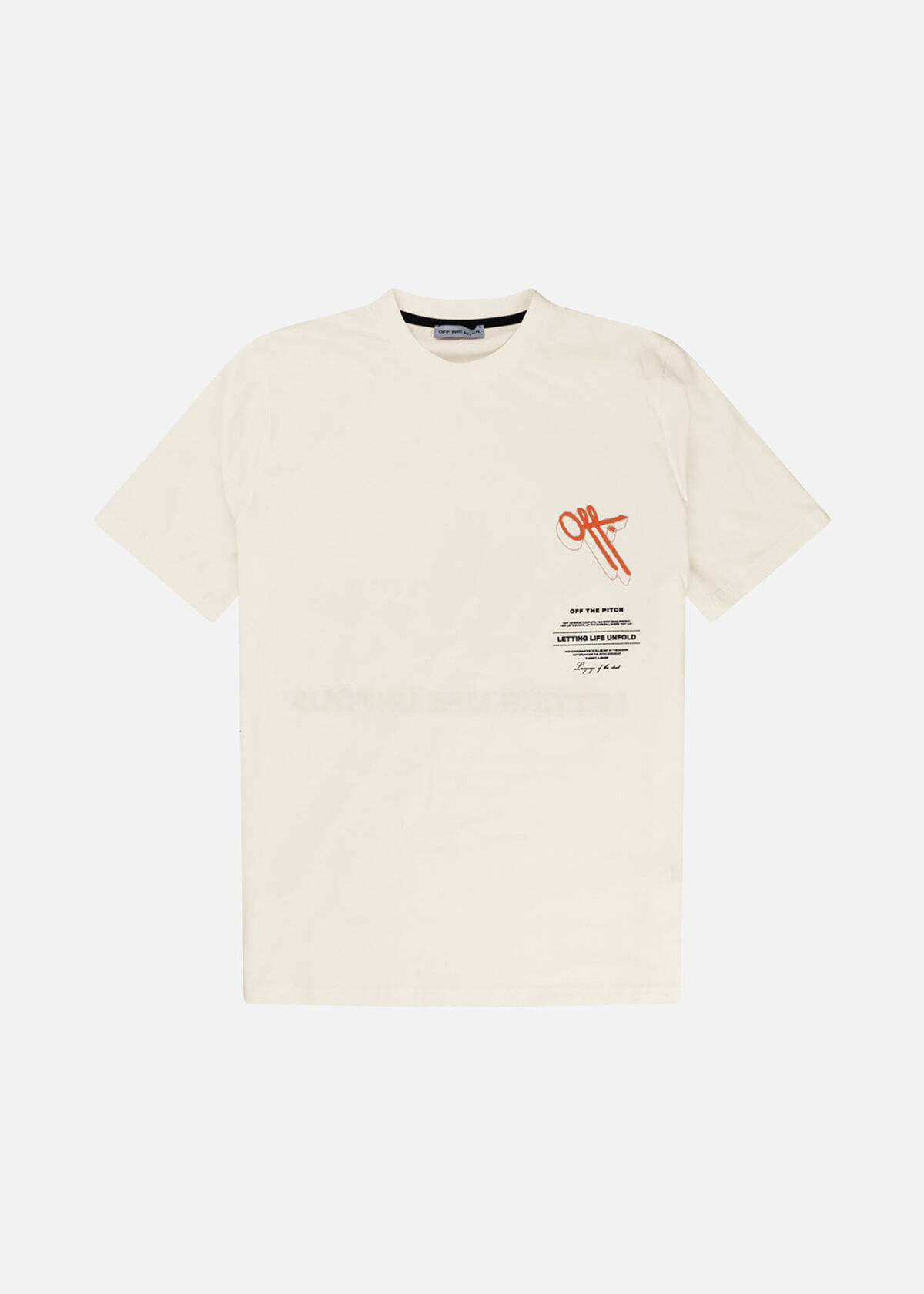 Unfold Regular Tee, Off white, hi-res