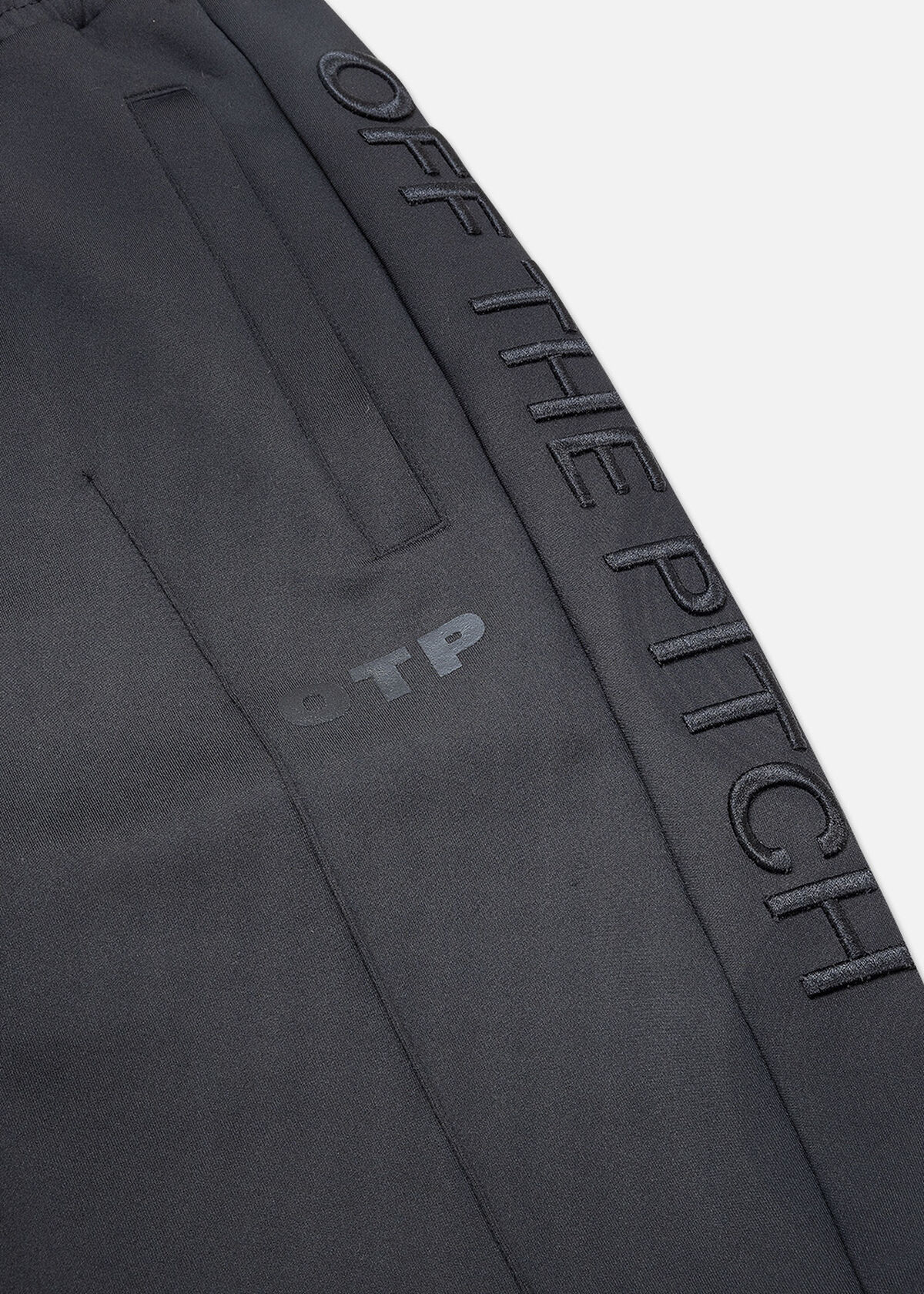 Leisure Track Pants - 95% Polyester / 5% Elastane, Black, hi-res