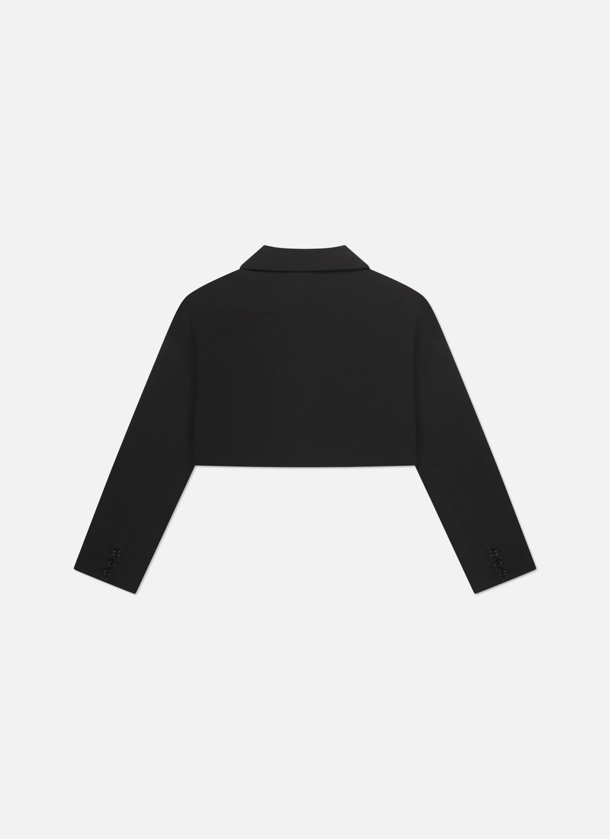 Lana Cropped Blazer, Black, hi-res
