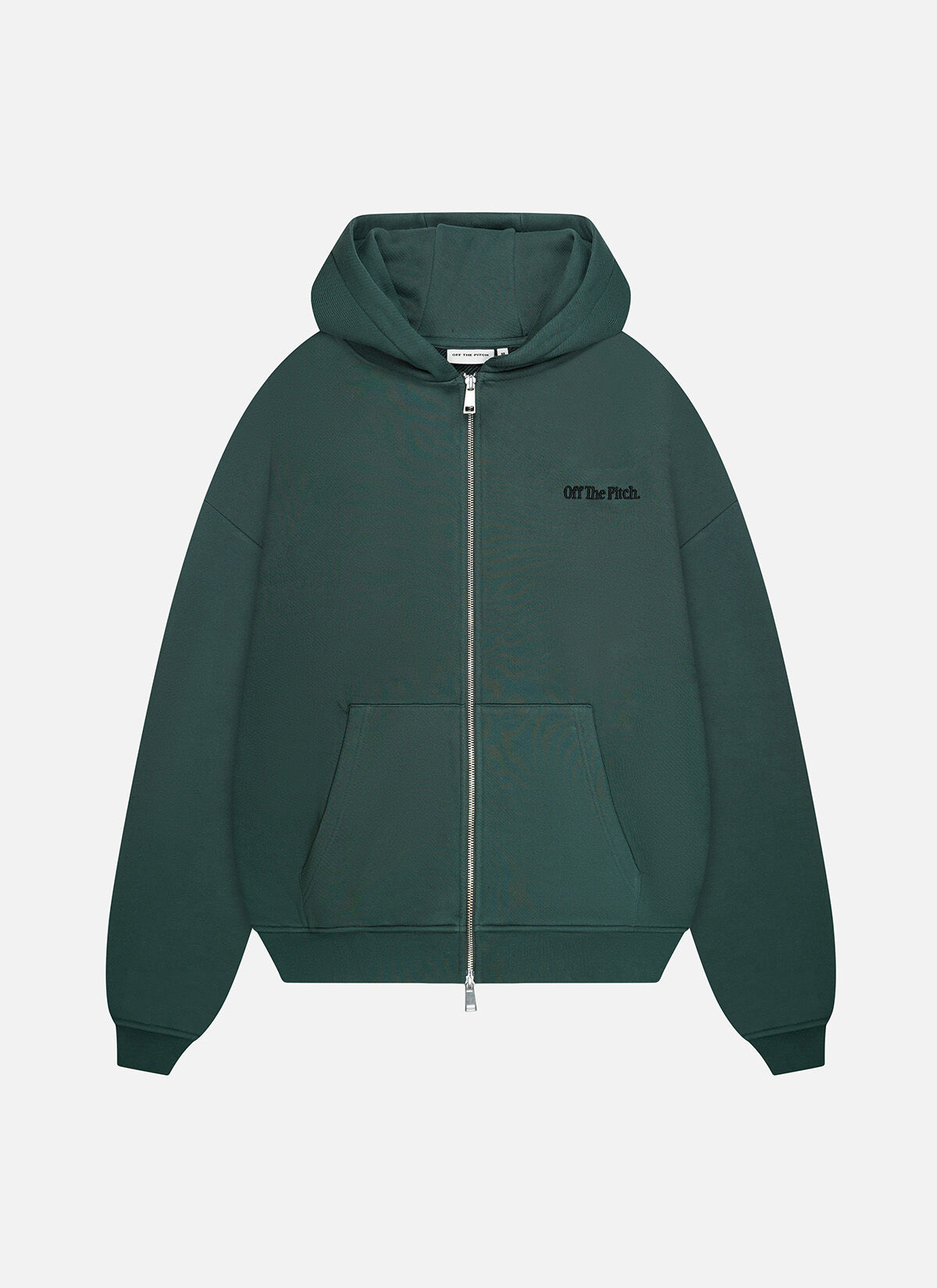 Wardrobe Essentials Full Zip, Forest Green, hi-res