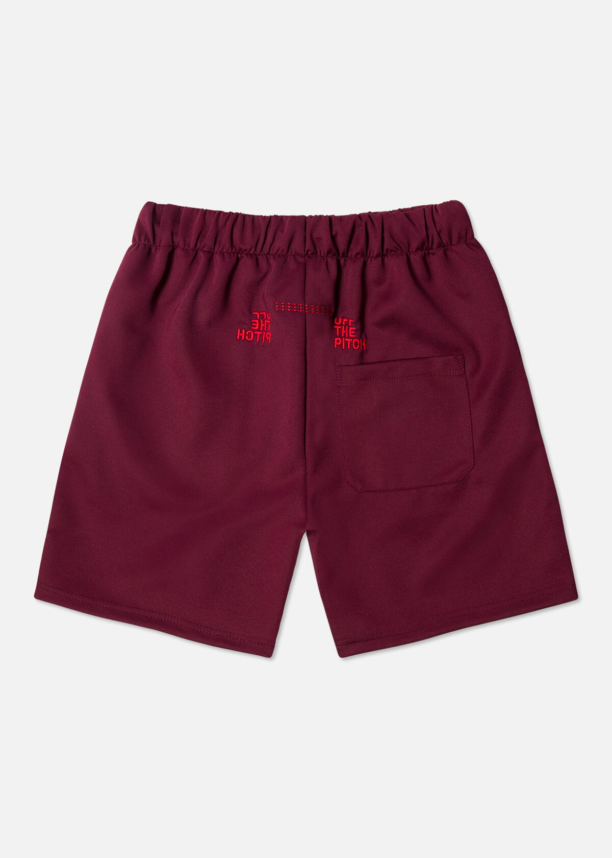 Bound trackshort, Dark red, hi-res