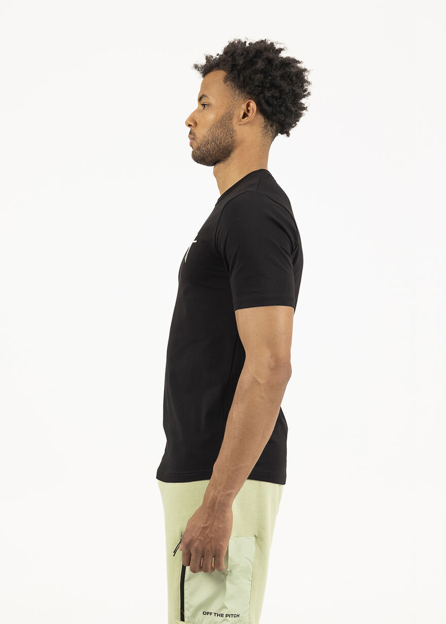 3.0 Slim Fit Tee - 95% Cotton / 5% Elastane, Black, hi-res