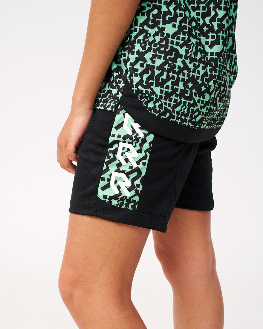 OTP x Robey Davies Festival Short, Black/Green, hi-res