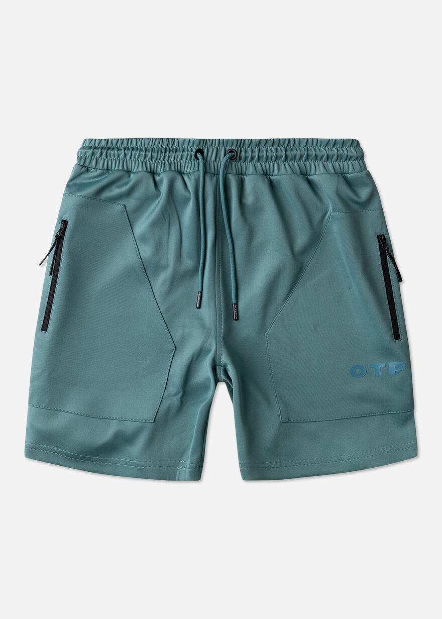 College Track Shorts, Turquiose, hi-res