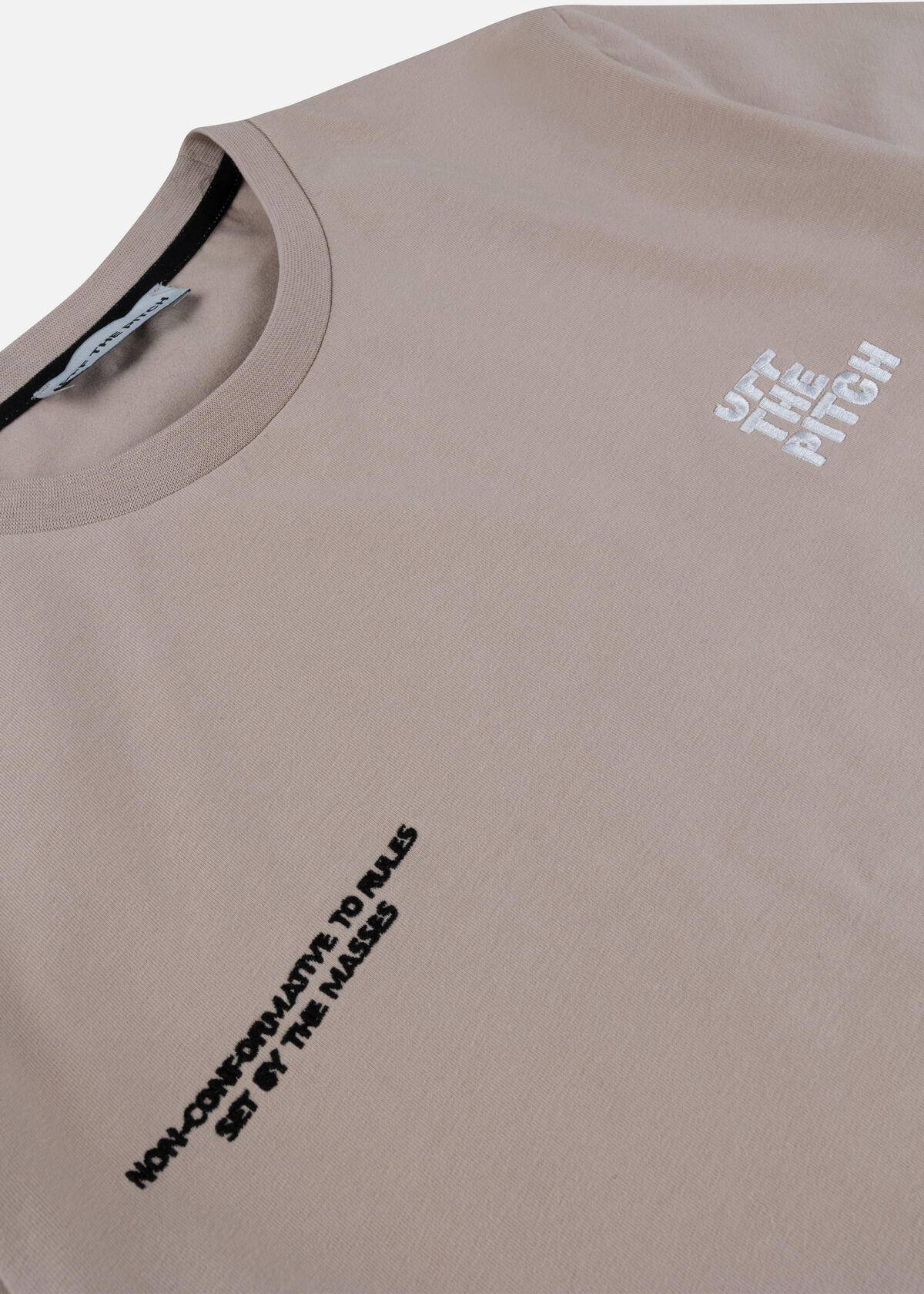 Division Slim Fit Tee, Red/White, hi-res
