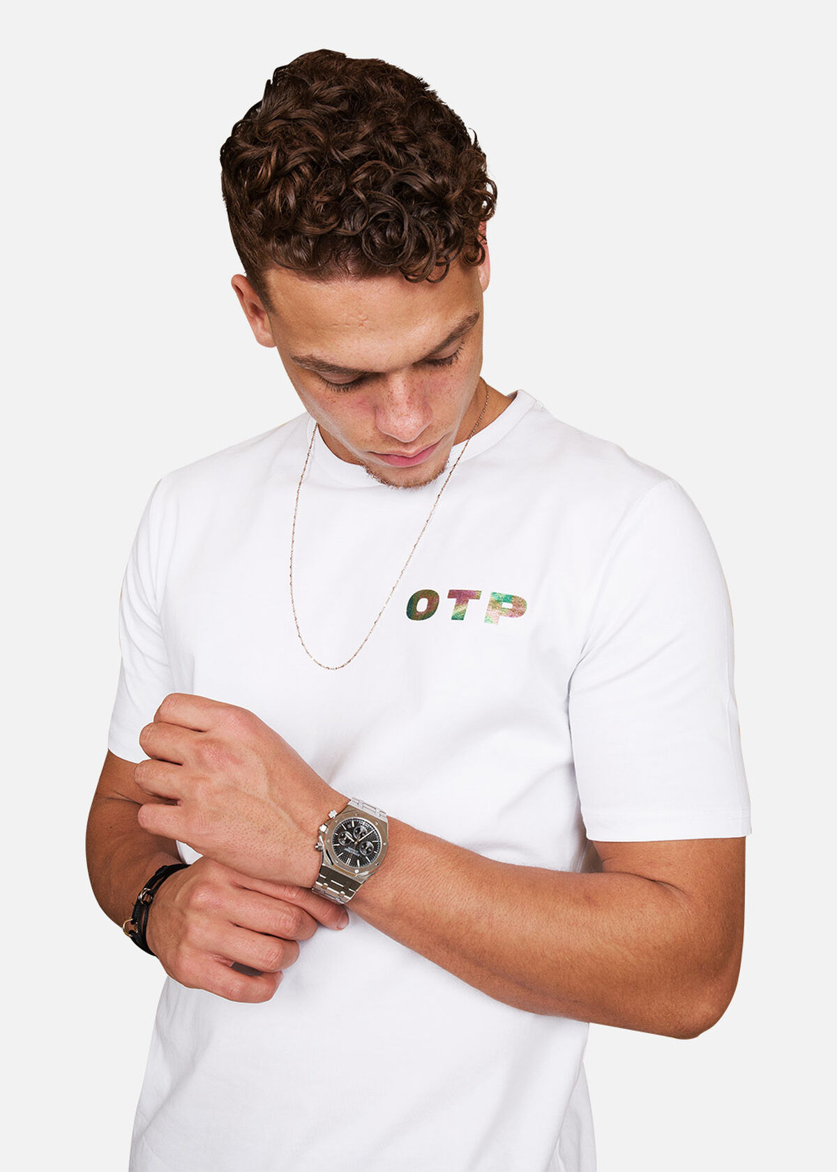 Illuminated Tee, White, hi-res