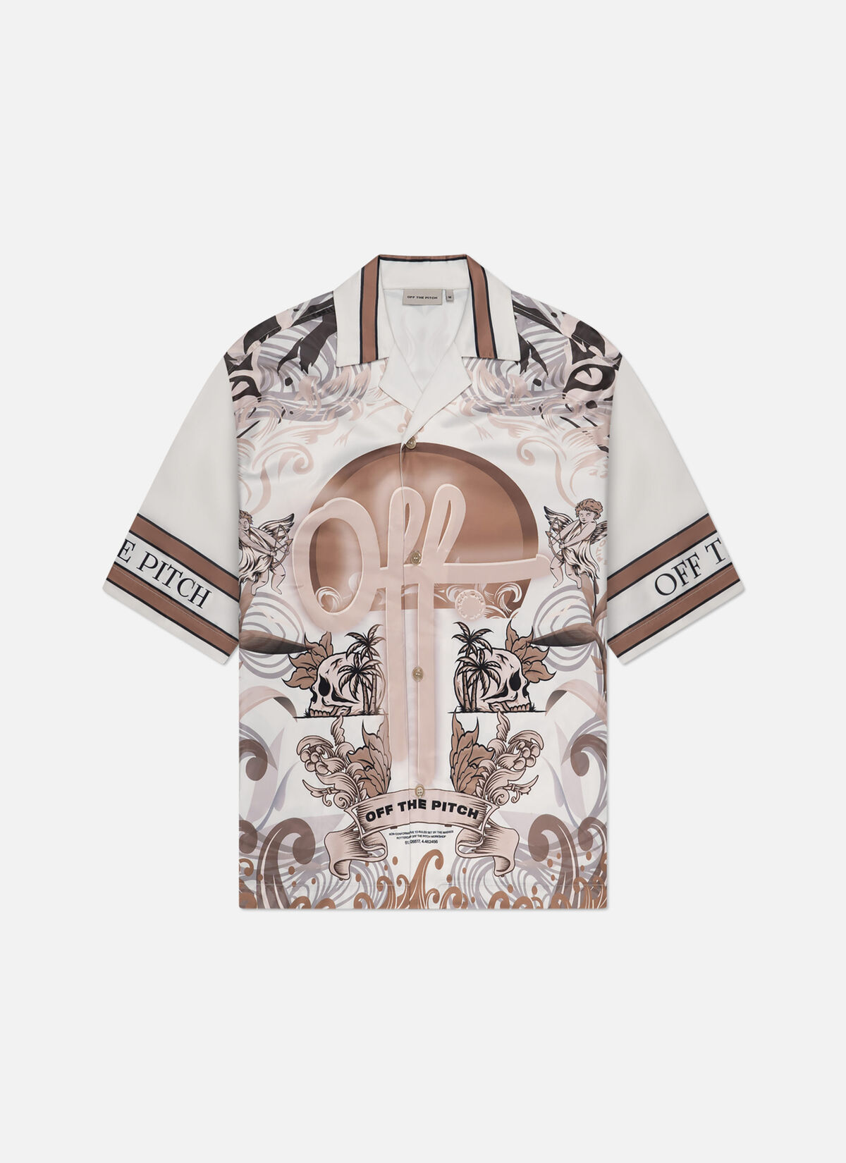 Hawaiian Bri Shirt, Crème, hi-res