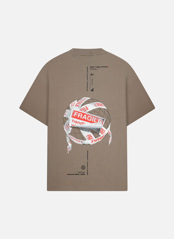 Fragile World Loose Fit Tee