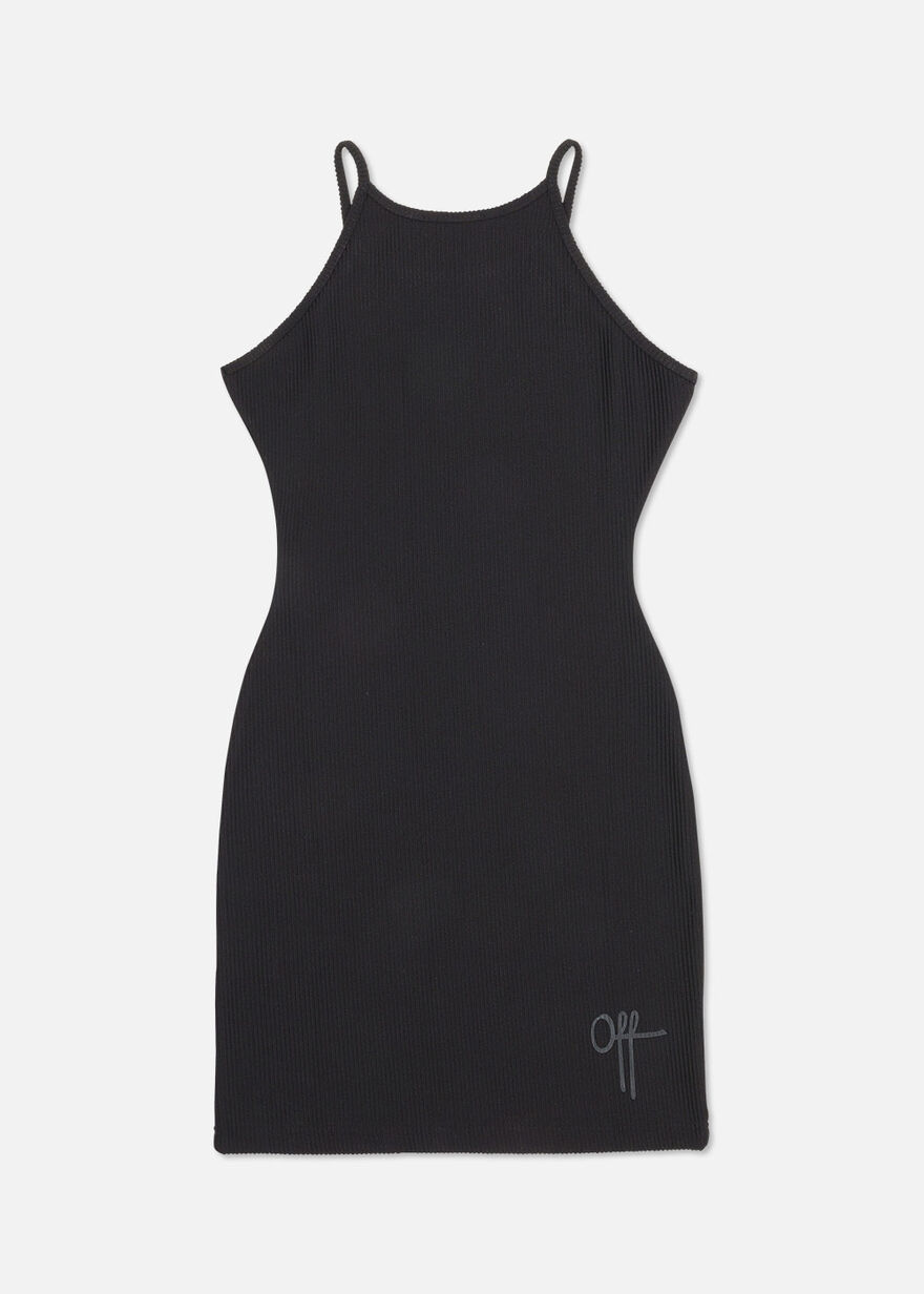 OTP BL Shoulderless Dress, Black, hi-res