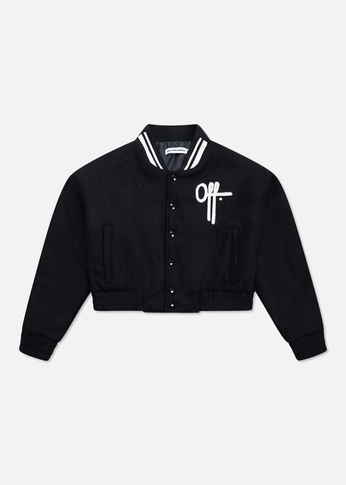 Souvenir Jacket Woman - 80% Wool/20% Polyamide, Black, hi-res