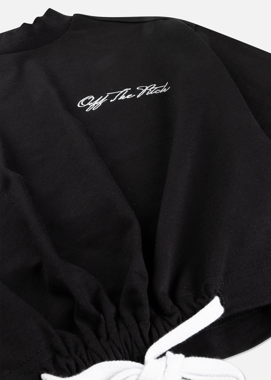Script Tee Women, Black, hi-res