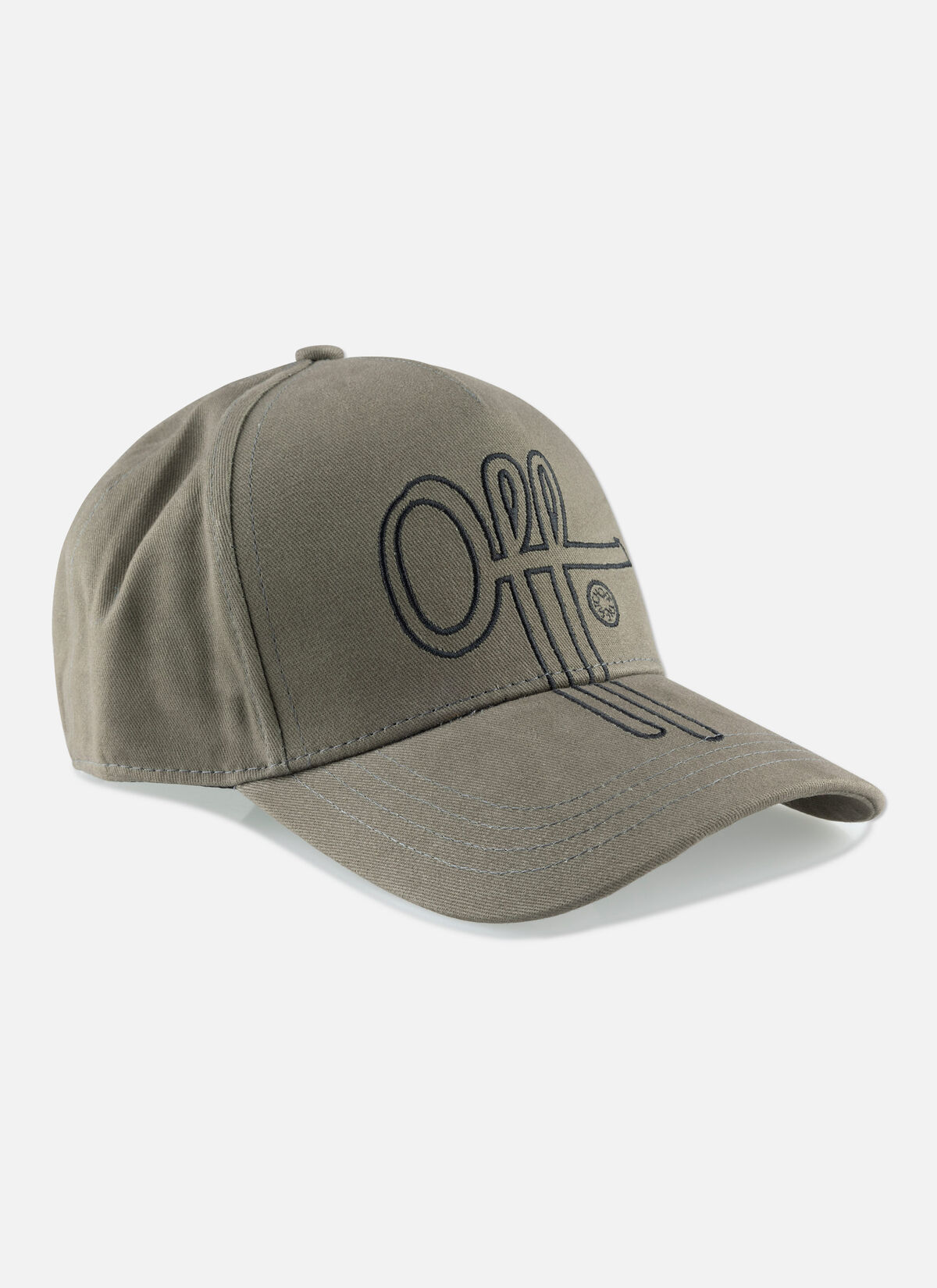 Outline Fullstop Cap, Brown/Grey, hi-res